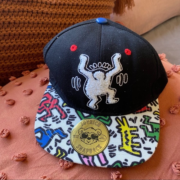 Joyrich Keith Haring snap back hat w tag